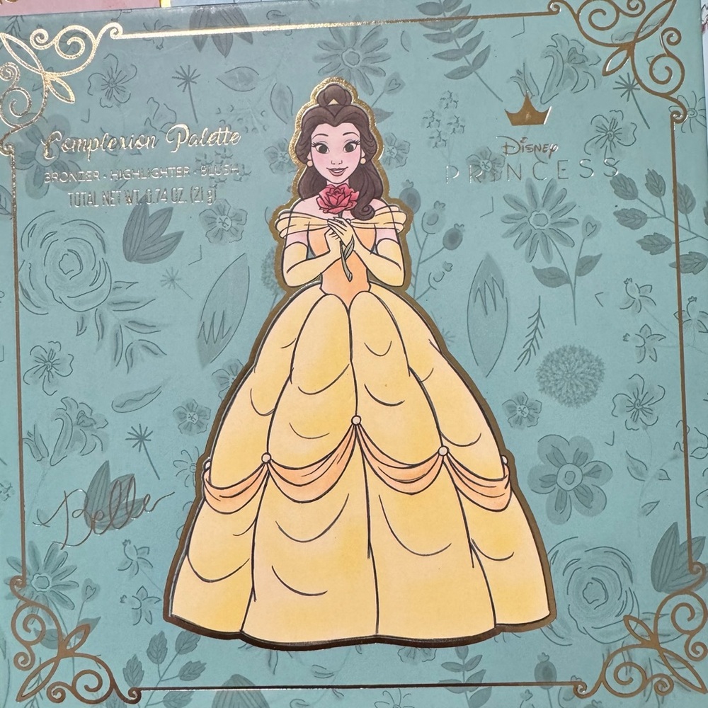 Disney Belle Yellow and Gold Eyeshadow Palette